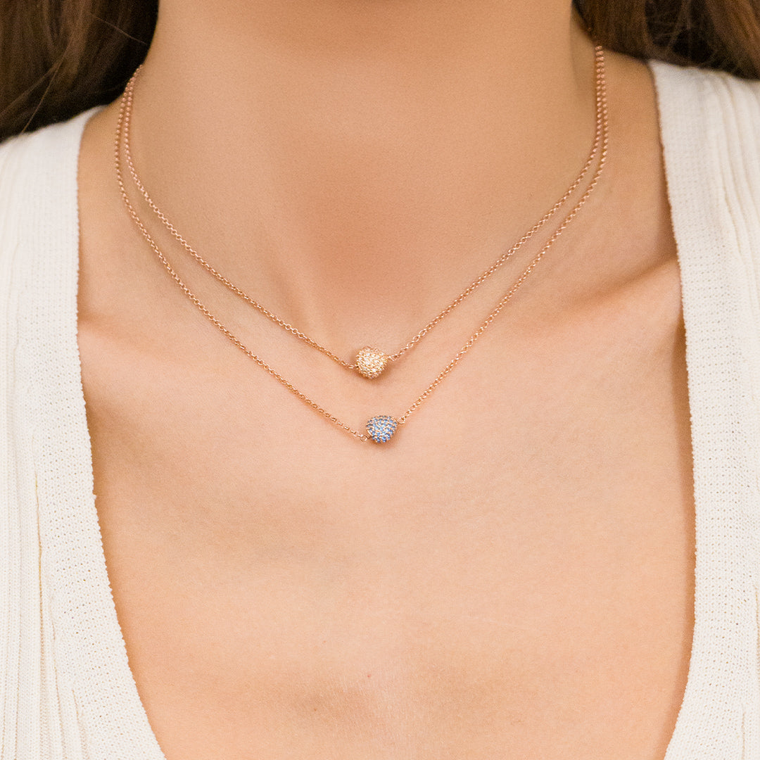 Girocollo Semino d'Amore Sparkling Pavé