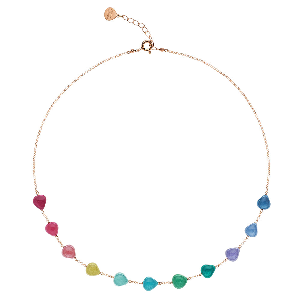 Girocollo Semino d'Amore Rainbow