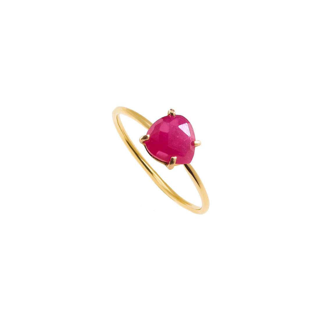 Anello Semino d'Amore The Ruby of Love