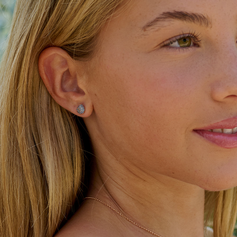 Mono Orecchino Semino d'Amore Sparkling Pavé