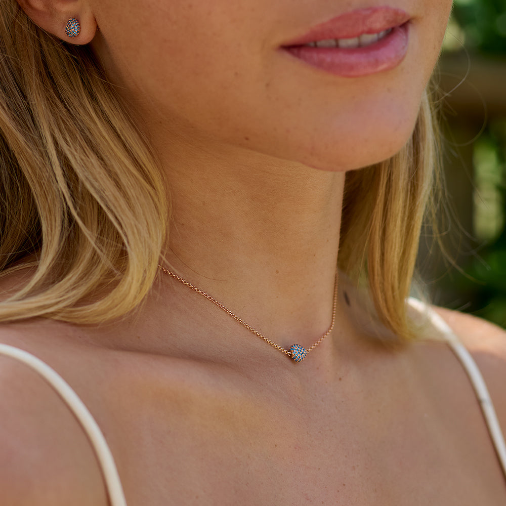 Girocollo Semino d'Amore Sparkling Pavé