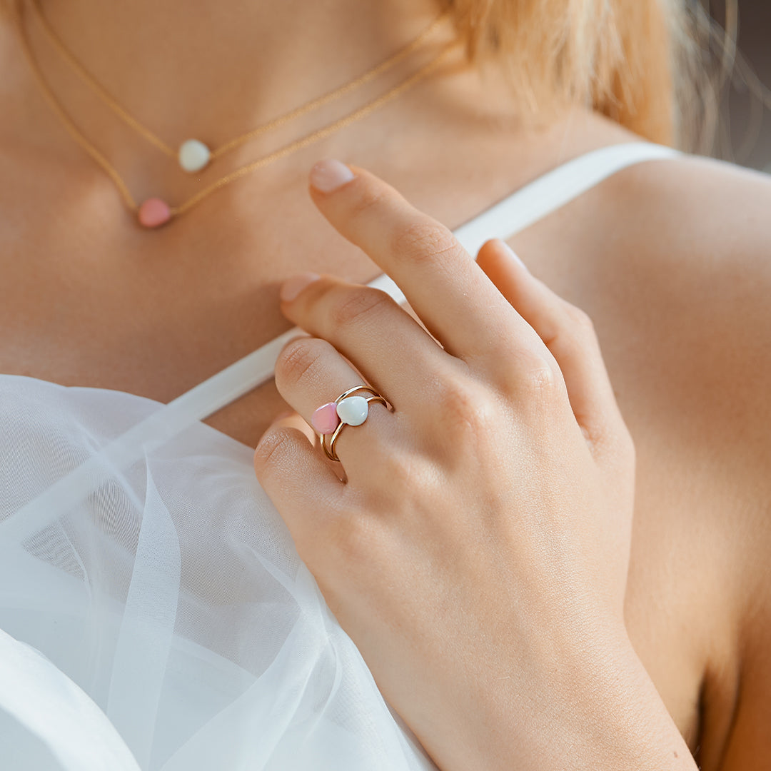 Anello Semino d'Amore Gold Pastel