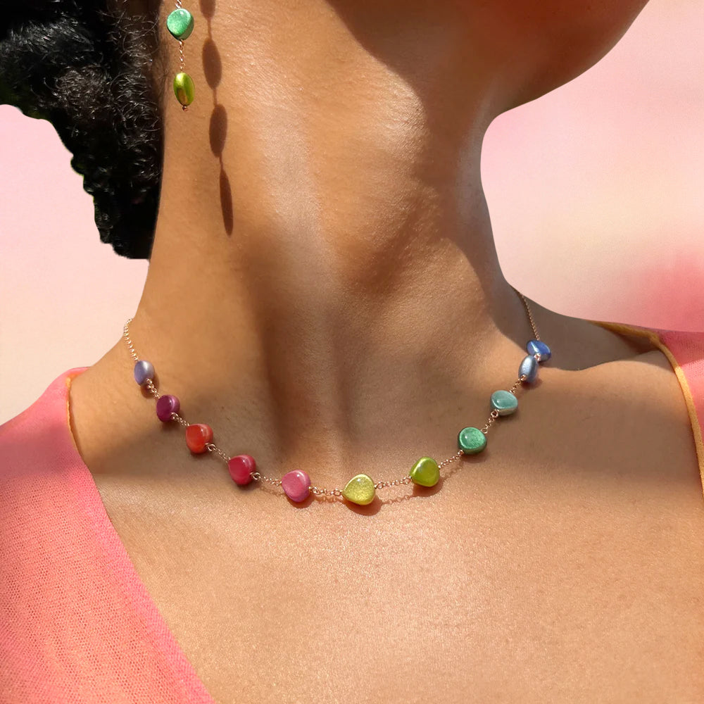 Girocollo Semino d'Amore Rainbow