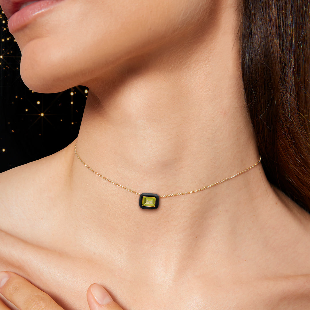 Girocollo Lingottino Pietra