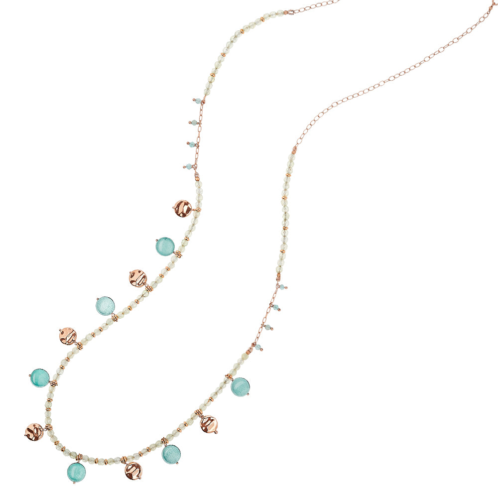 Collana Stone Paillettes