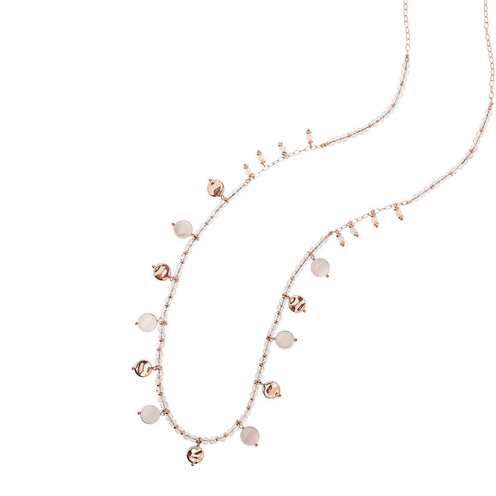 Collana Stone Paillettes