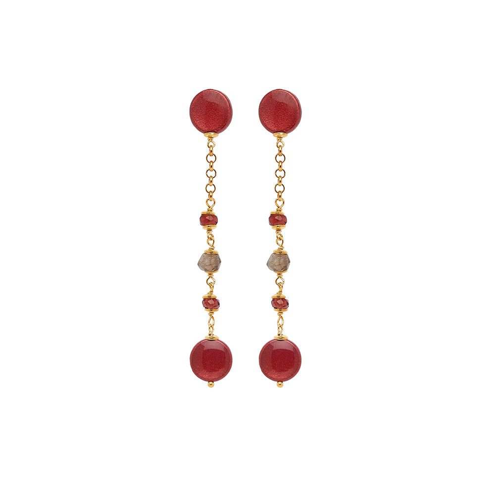 Orecchini Round Mignon Stone