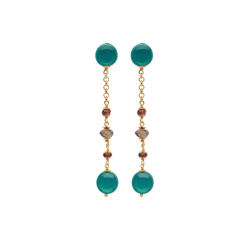 Orecchini Round Mignon Stone