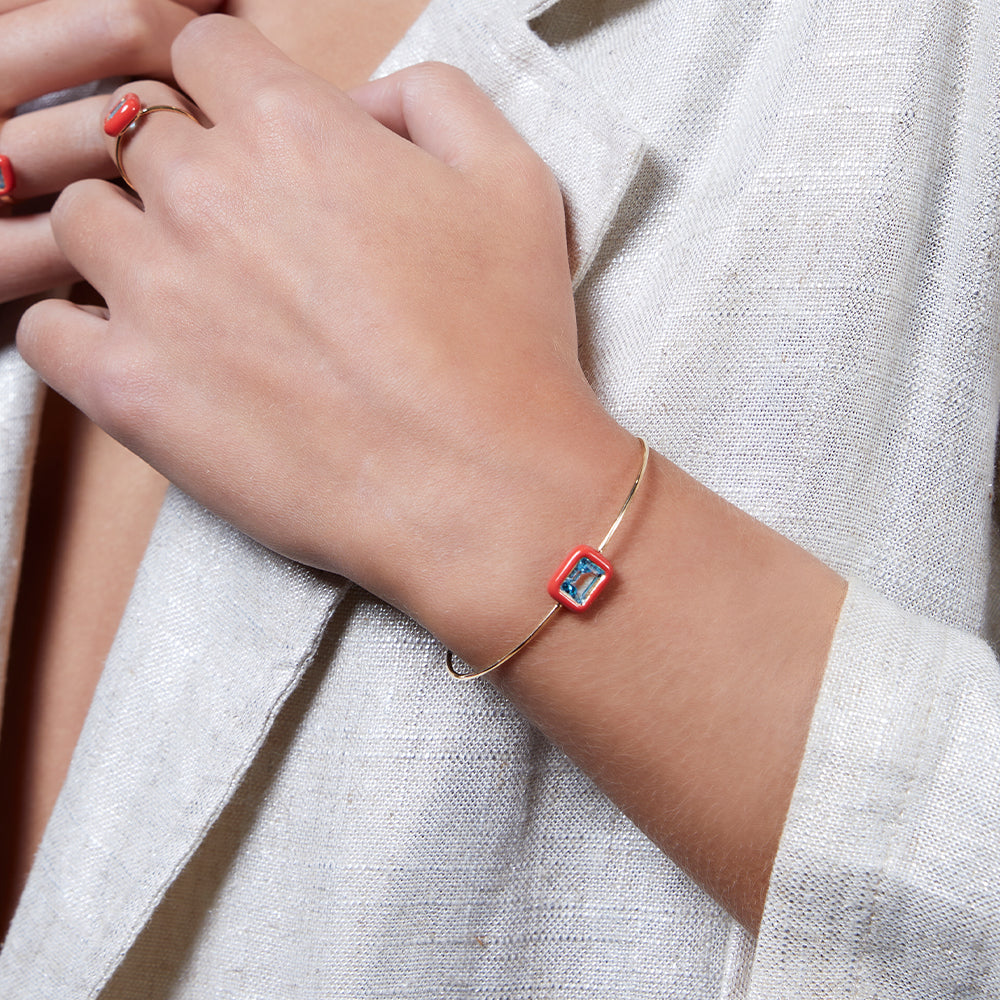 Bracciale Lingottino Pietra