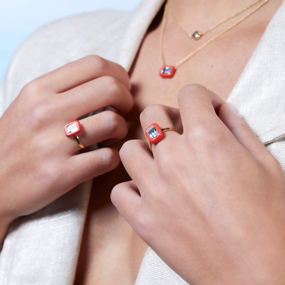 Anello Lingottino Pietra