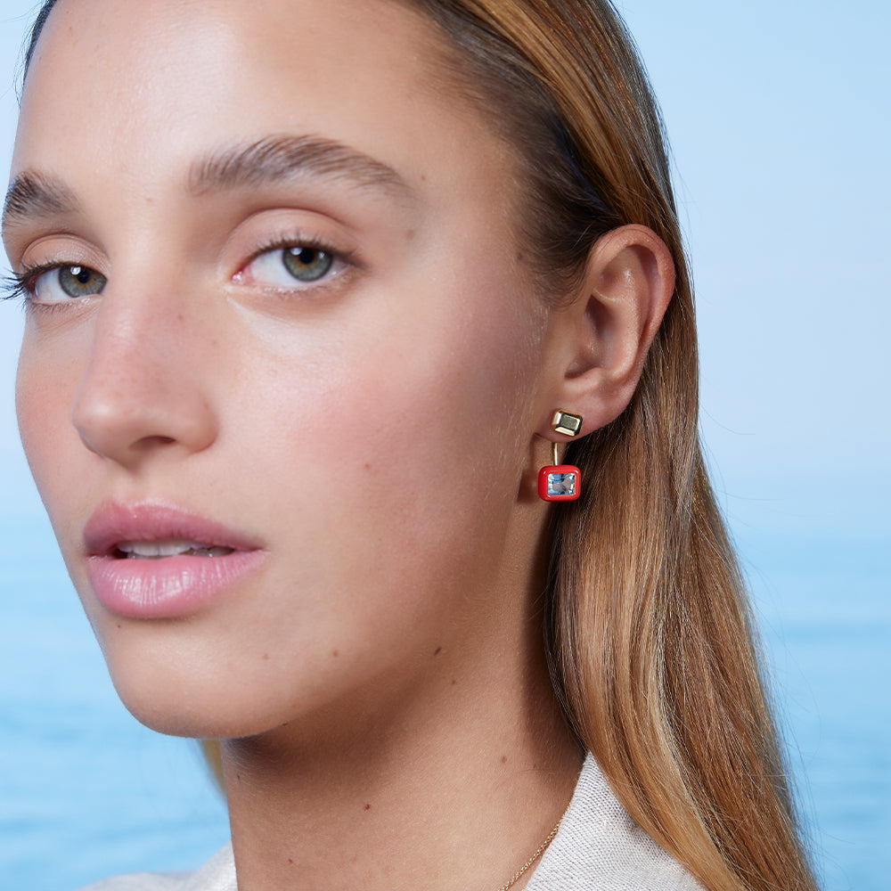 Mono Orecchino Lingottino Piercing