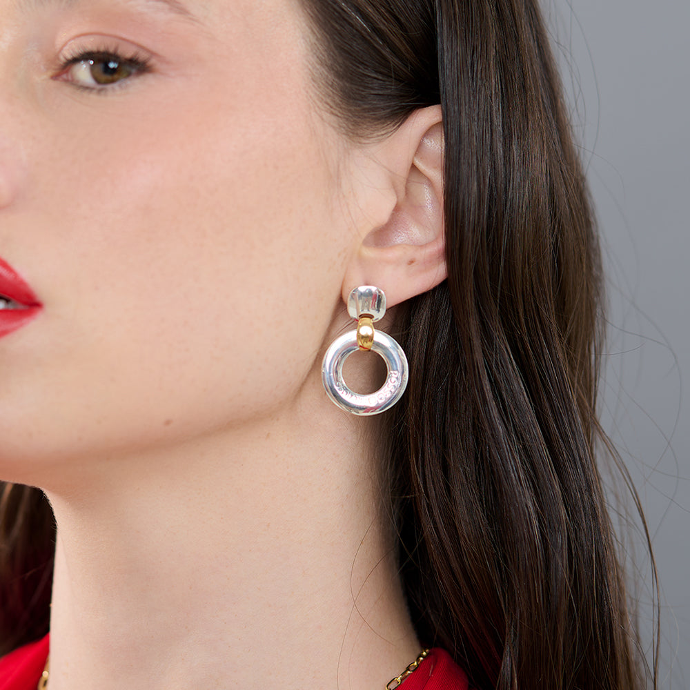 Orecchini Needed Silver