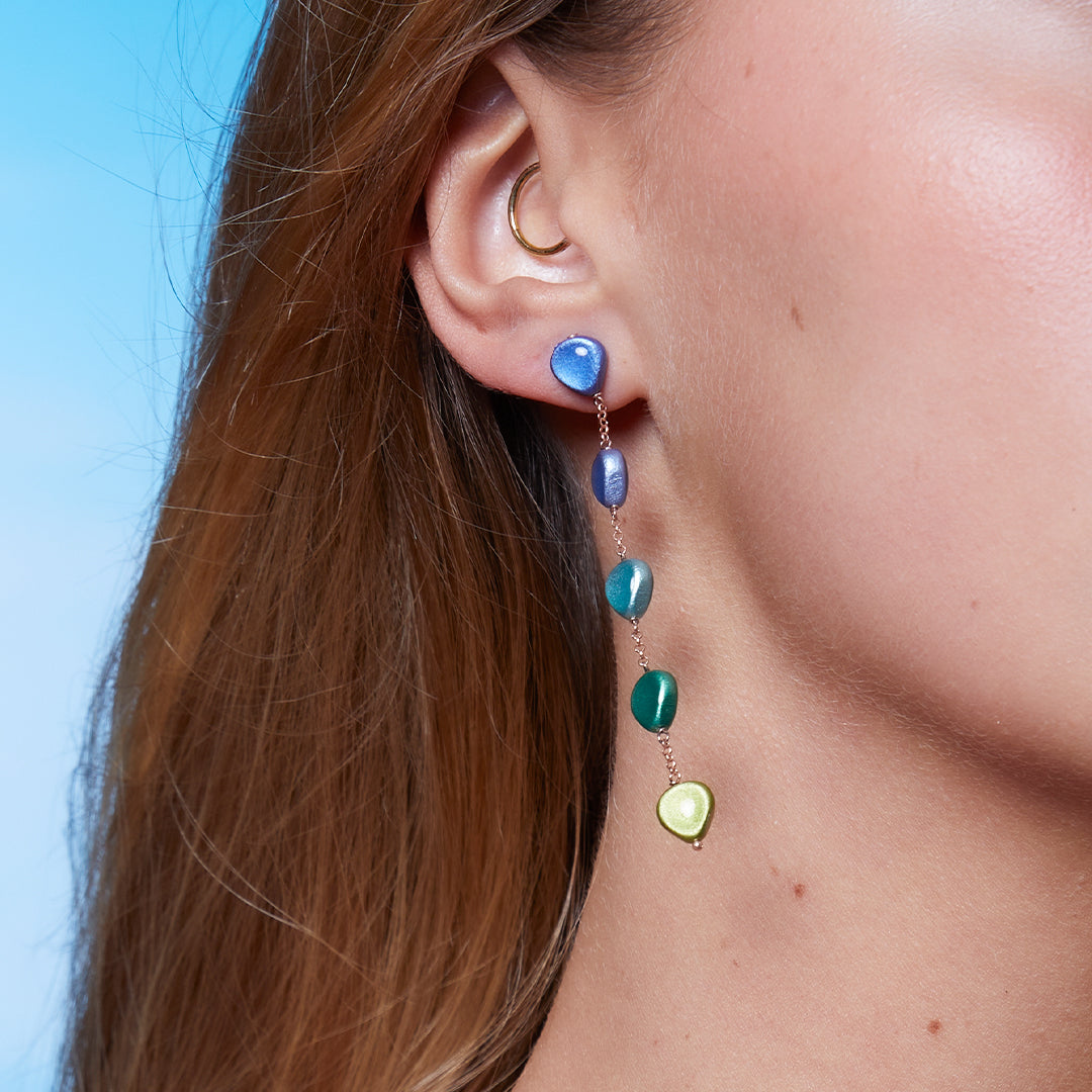 MONO Orecchino Semino d'Amore Rainbow