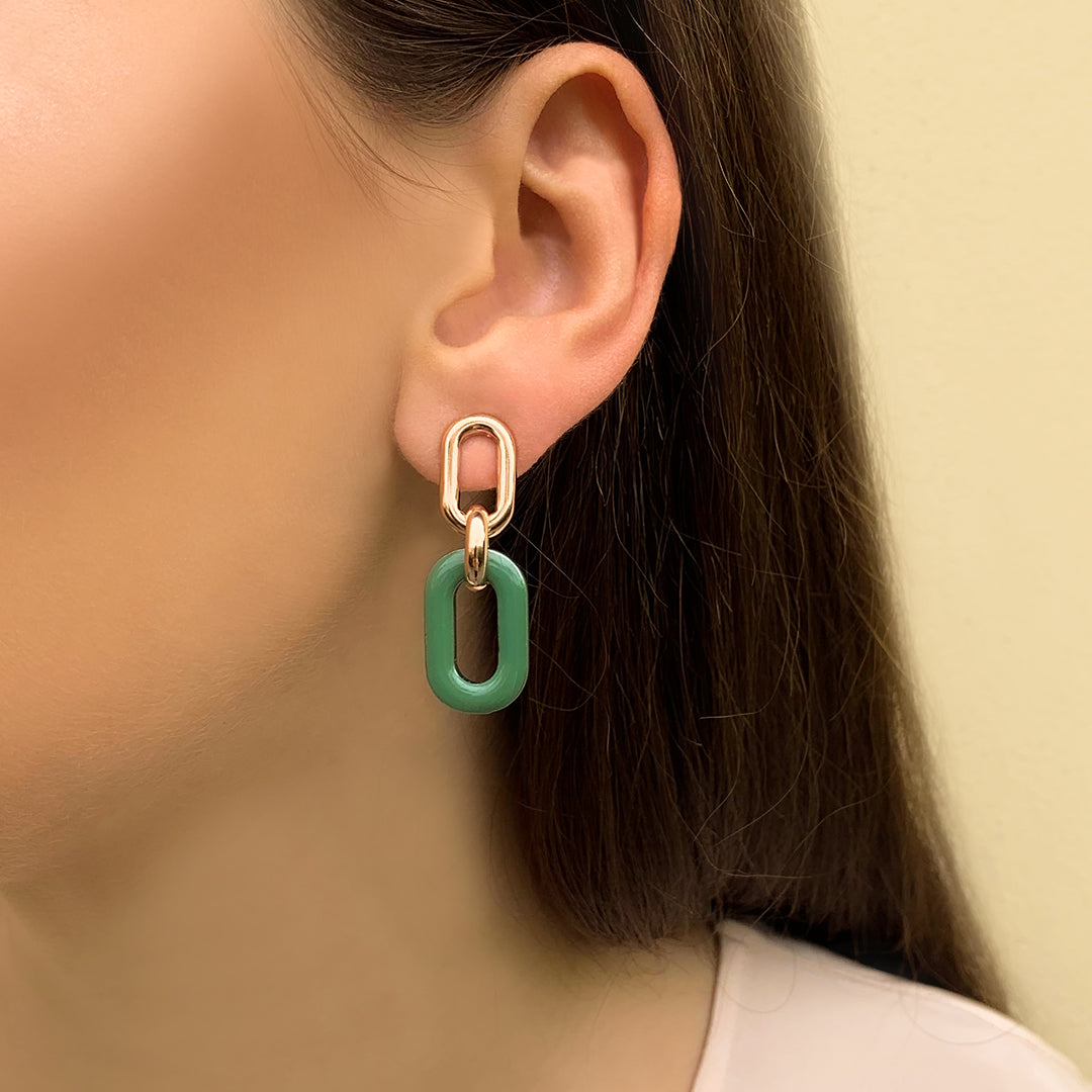 Orecchini Mini Chain