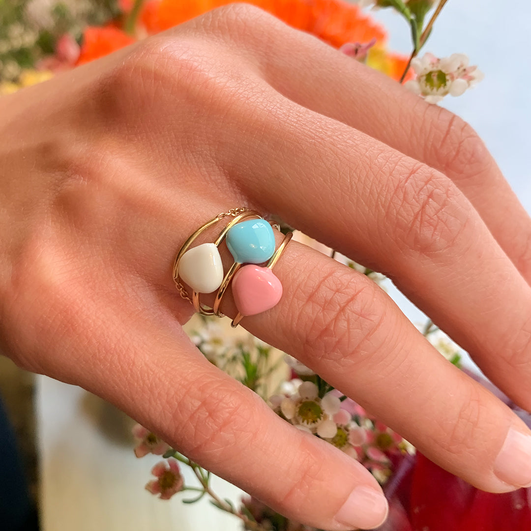 Anello Semino d'Amore Gold Pastel