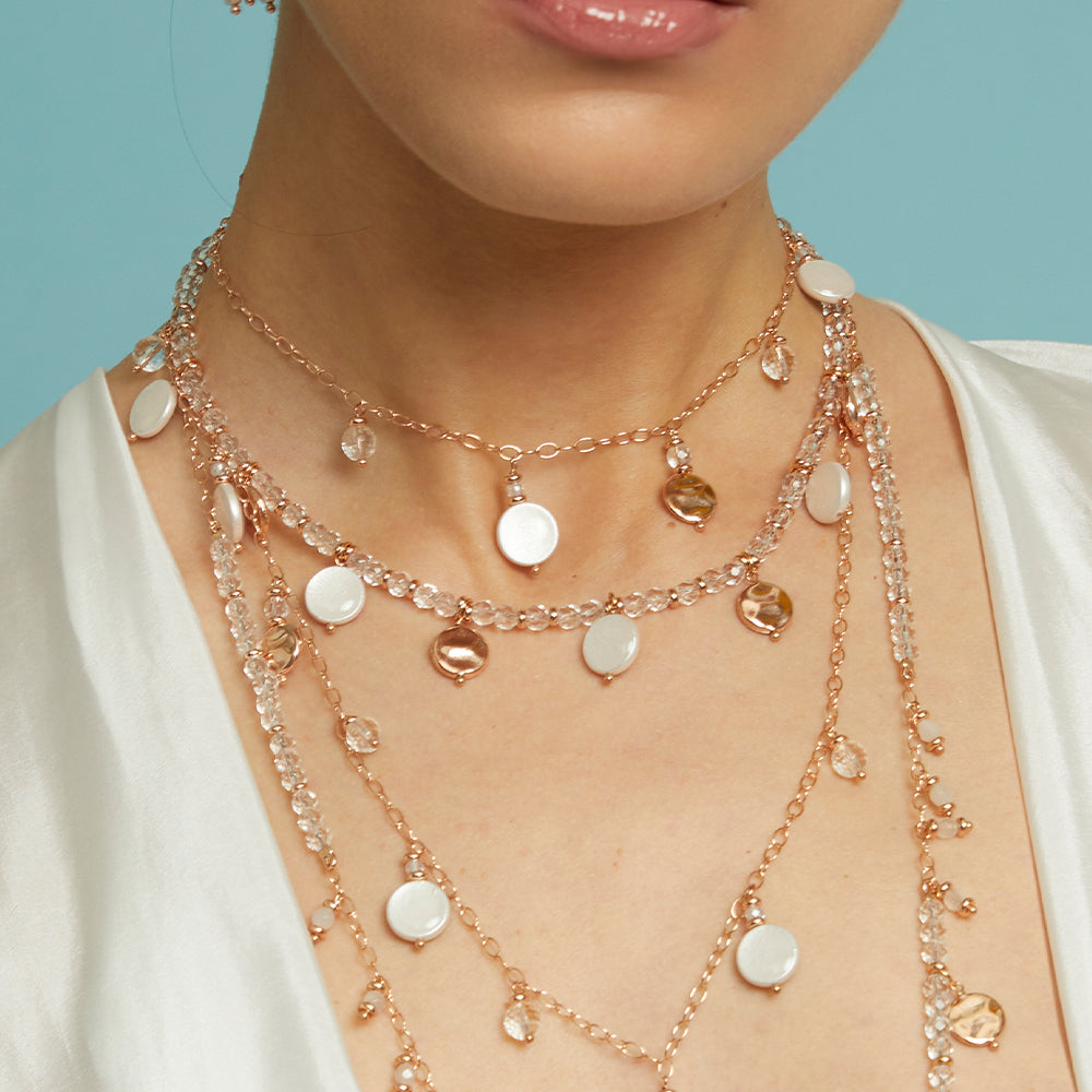 Girocollo Stone Paillettes
