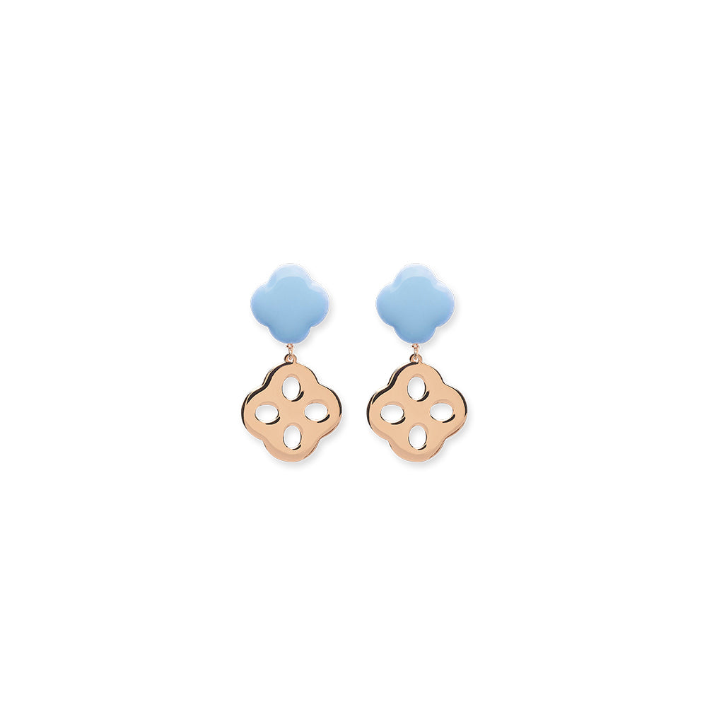 Orecchini Silver Cross