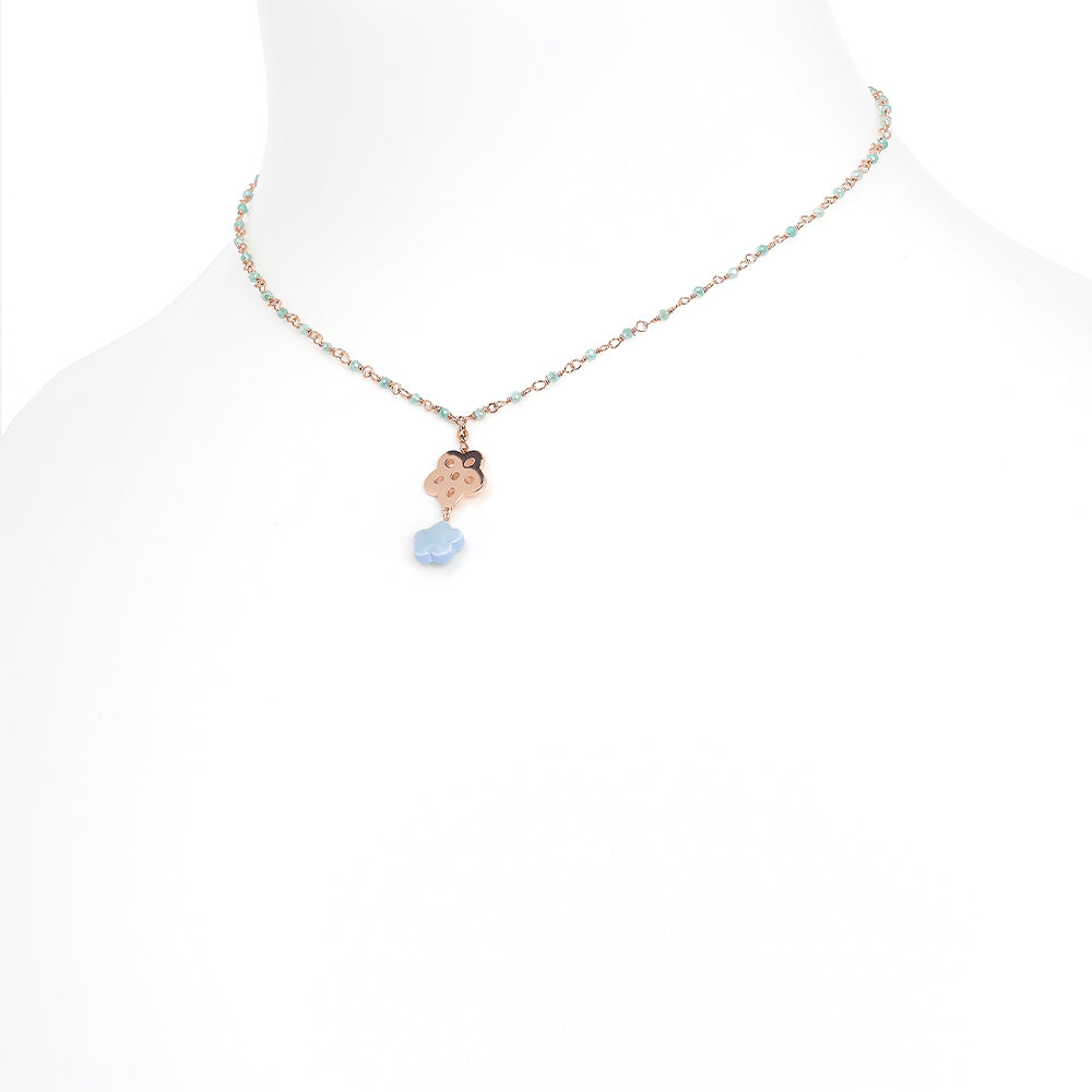 Girocollo Doppio Fiore