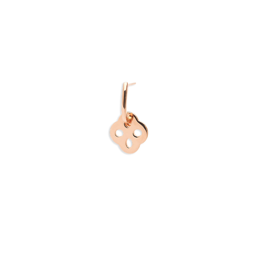 Mono Orecchino Hook Cross Silver