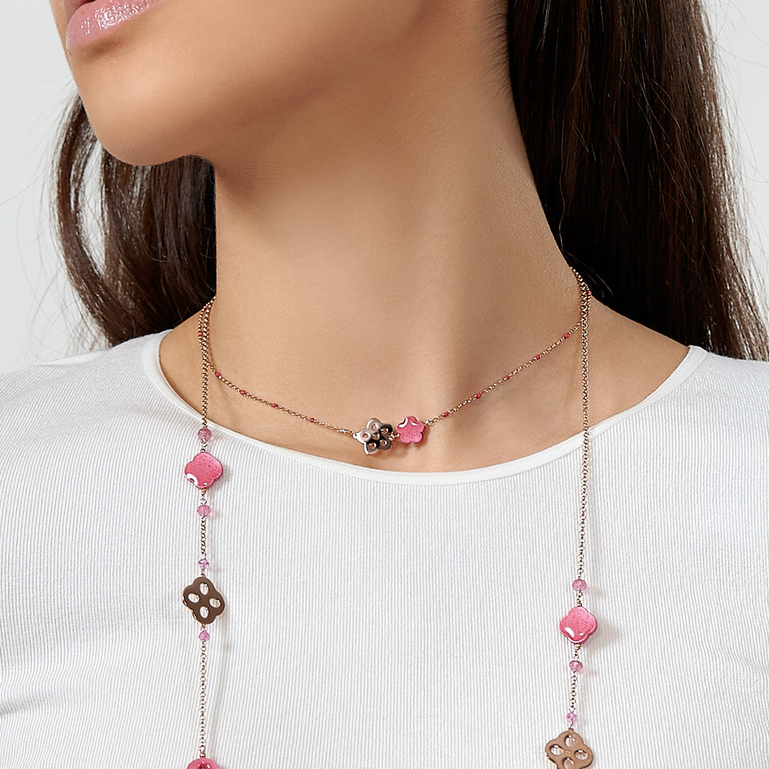 Girocollo Fiore Silver
