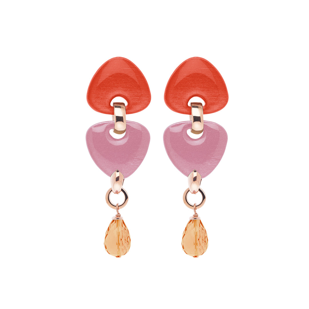 Orecchini Mirror Hearts