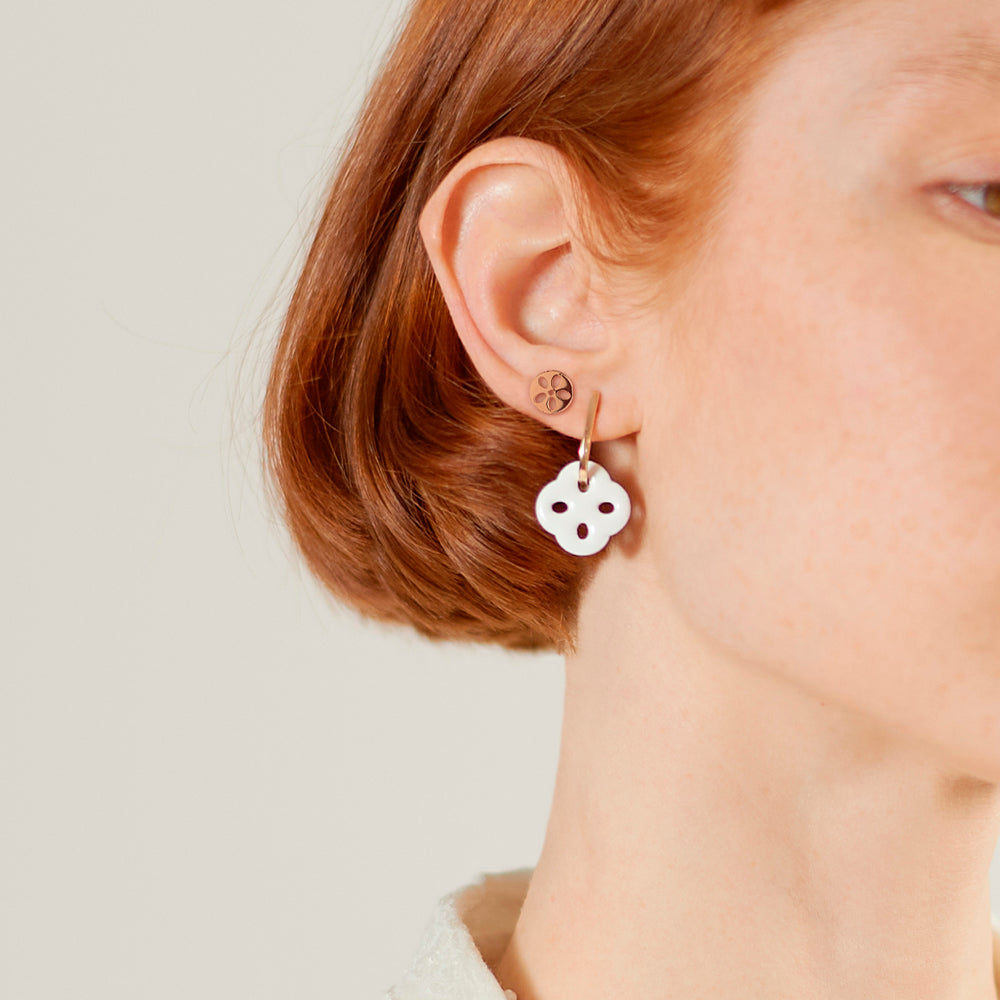 Mono Orecchino Bocciolo Silver