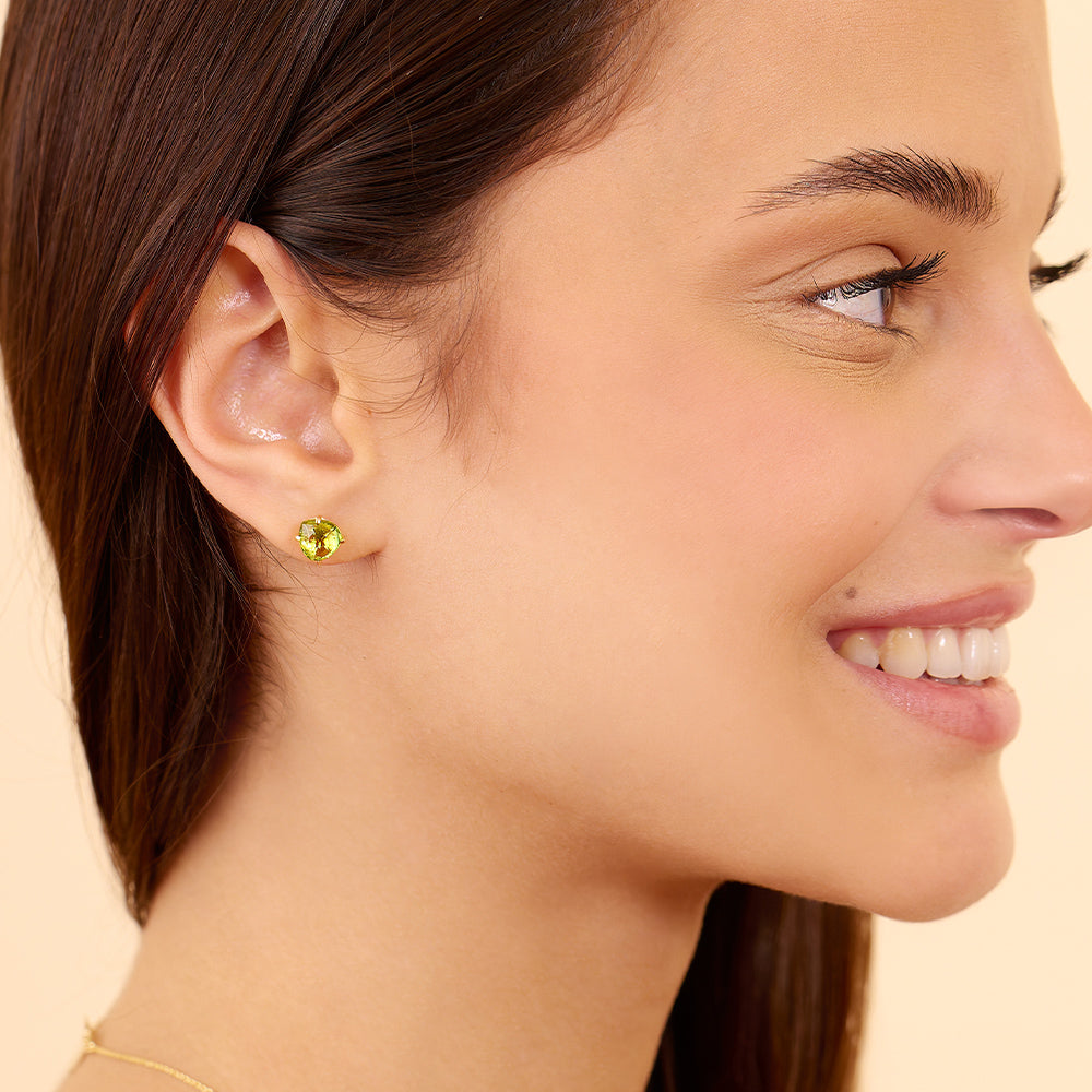 Mono Orecchino Semino d'Amore Lobo Stone