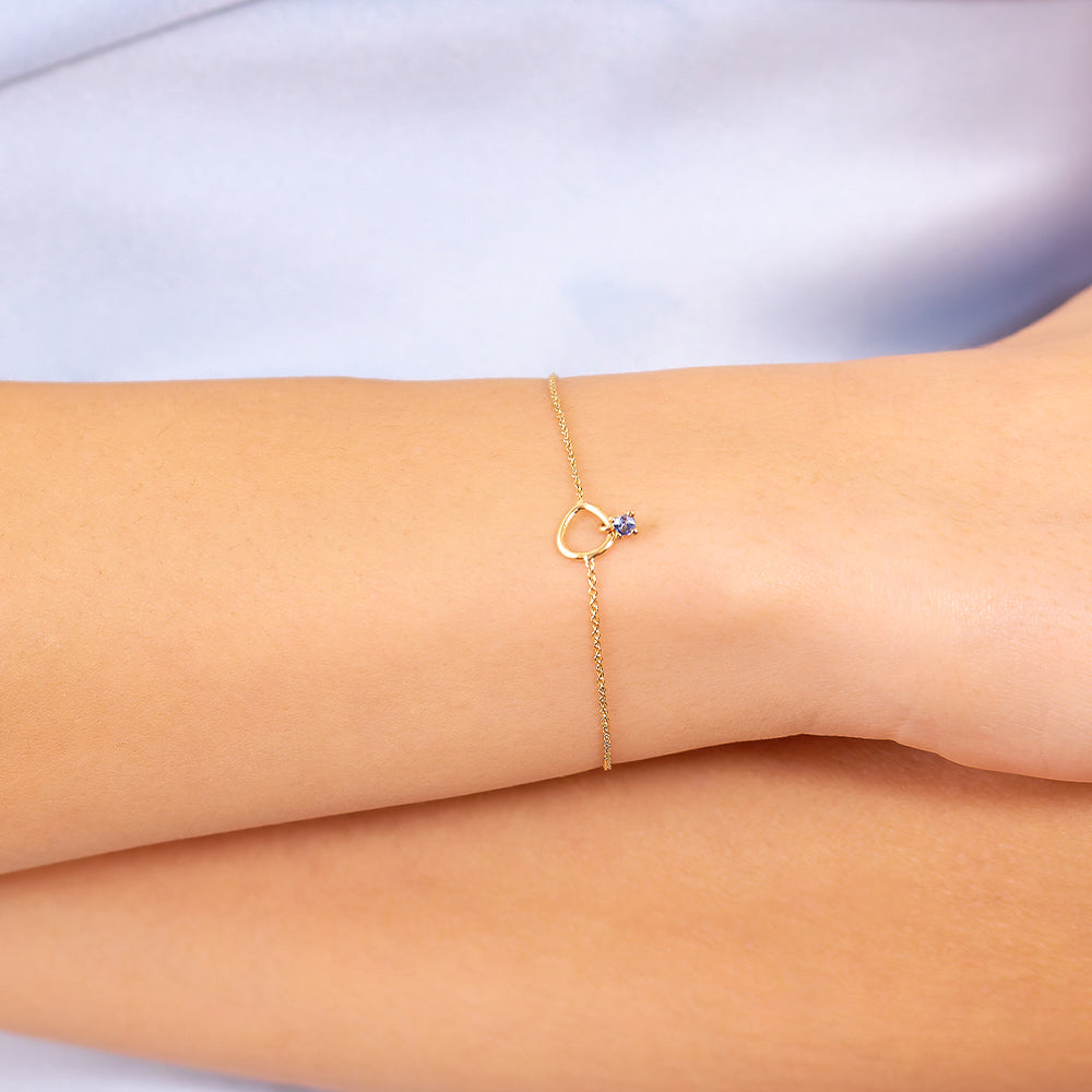 Bracciale Semino d'Amore Zaffiro