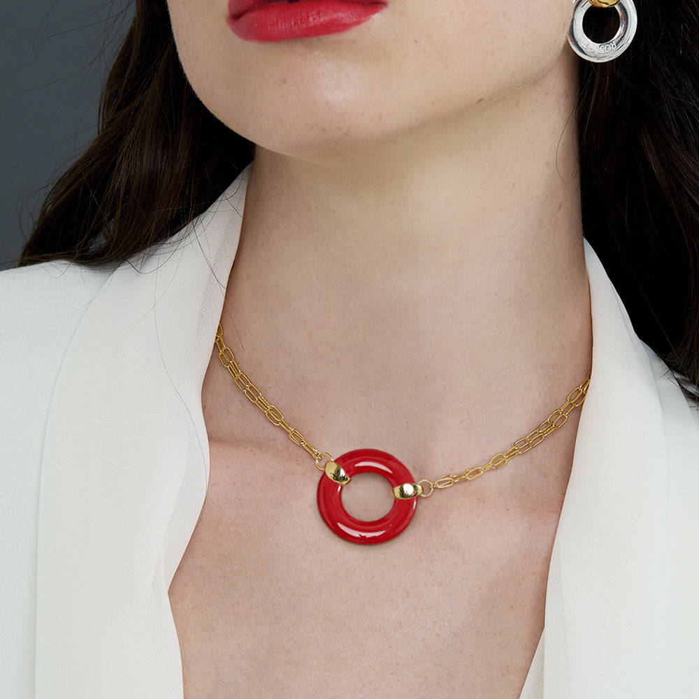 Girocollo Double Chain