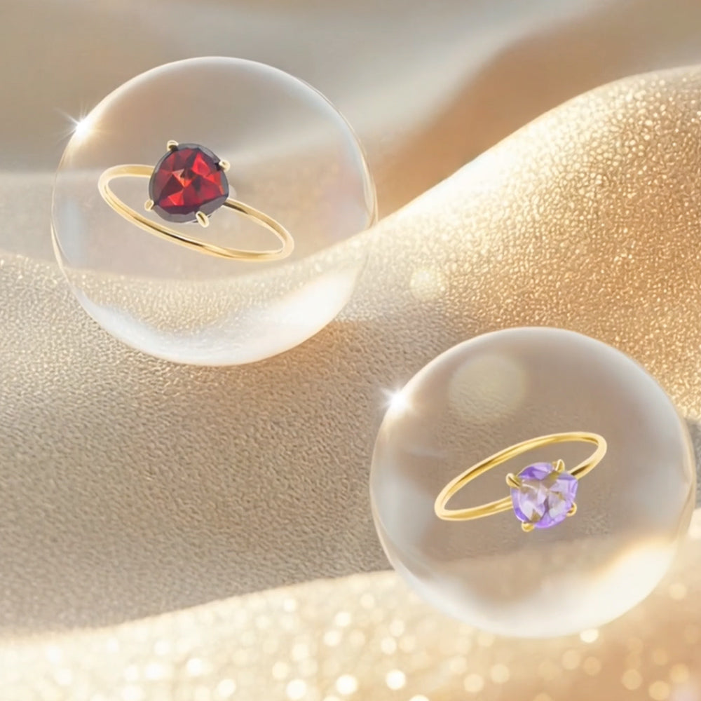 Anello Semino d'Amore Stone