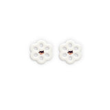 Orecchini Fiore Big Silver